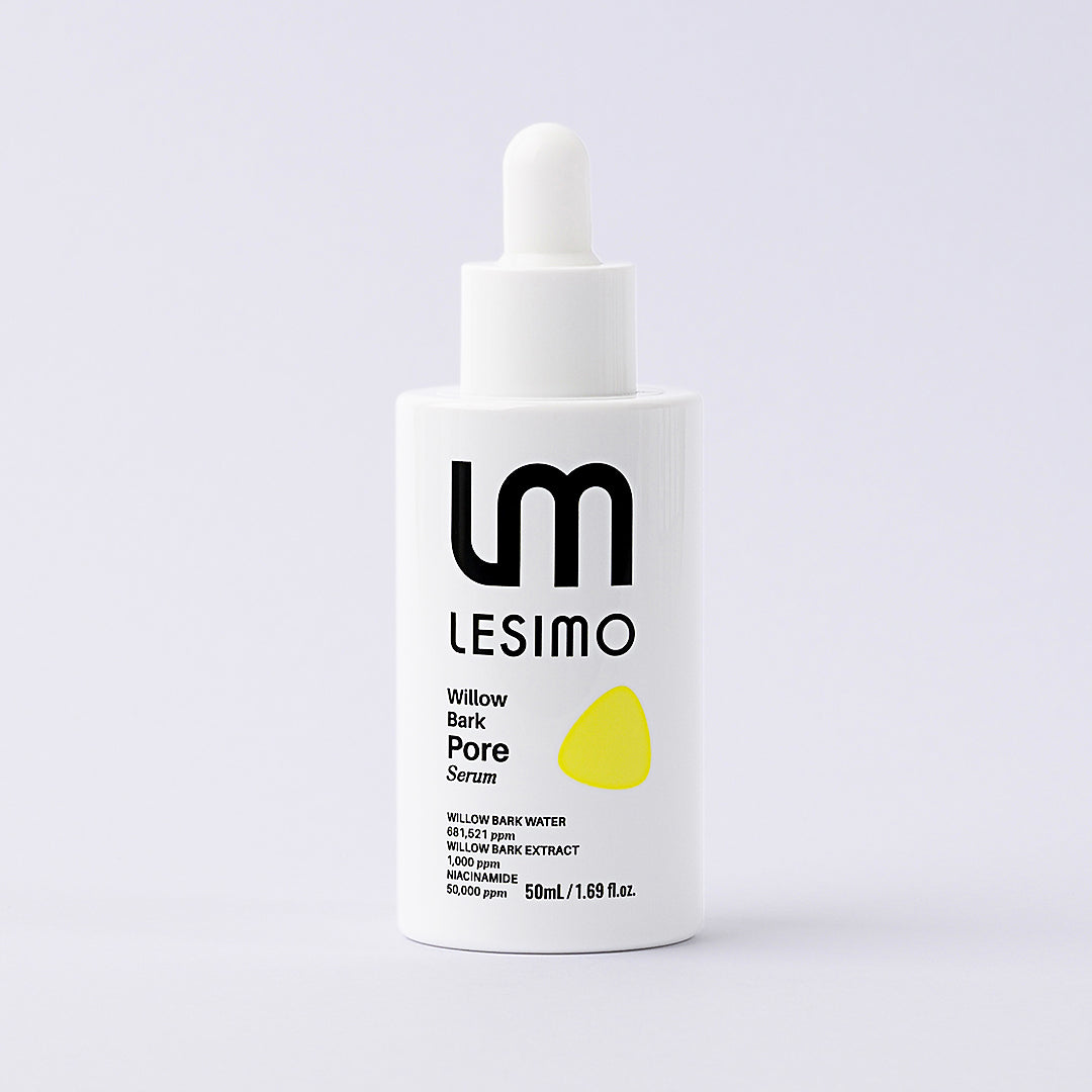 Lesimo Willow Bark Pore Serum, Pores, Textured, Bumpy / Vegan & Cruelty – Free, 1.69 fl.oz.(50mL)